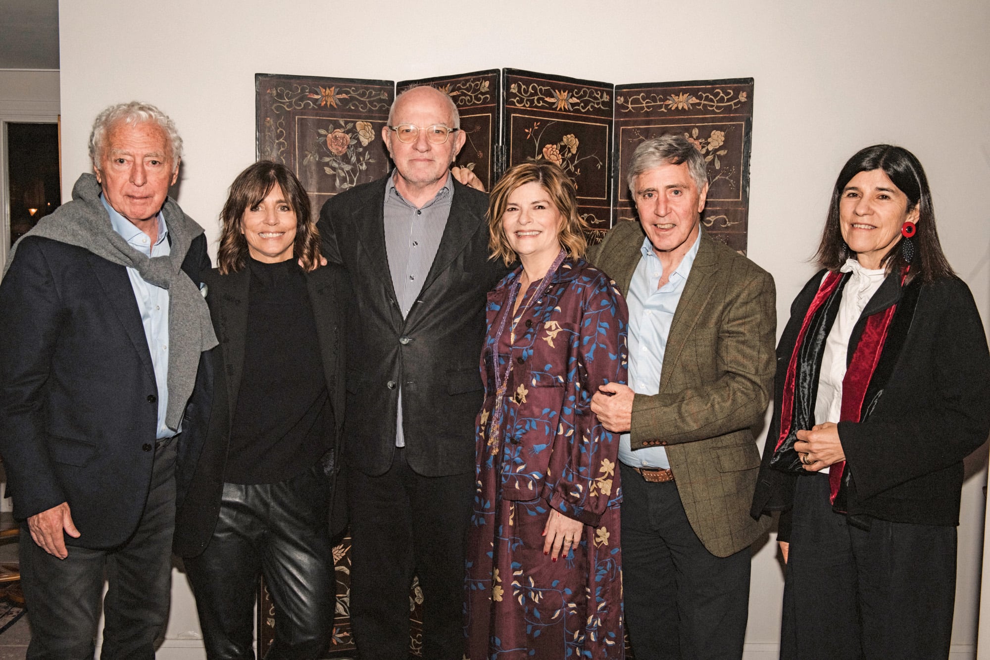 Rodolfo Costantini, Verónica Zuberbühler, Enrique Kistenmacher, Teresa, Cristián Costantini y María Marta Terrera