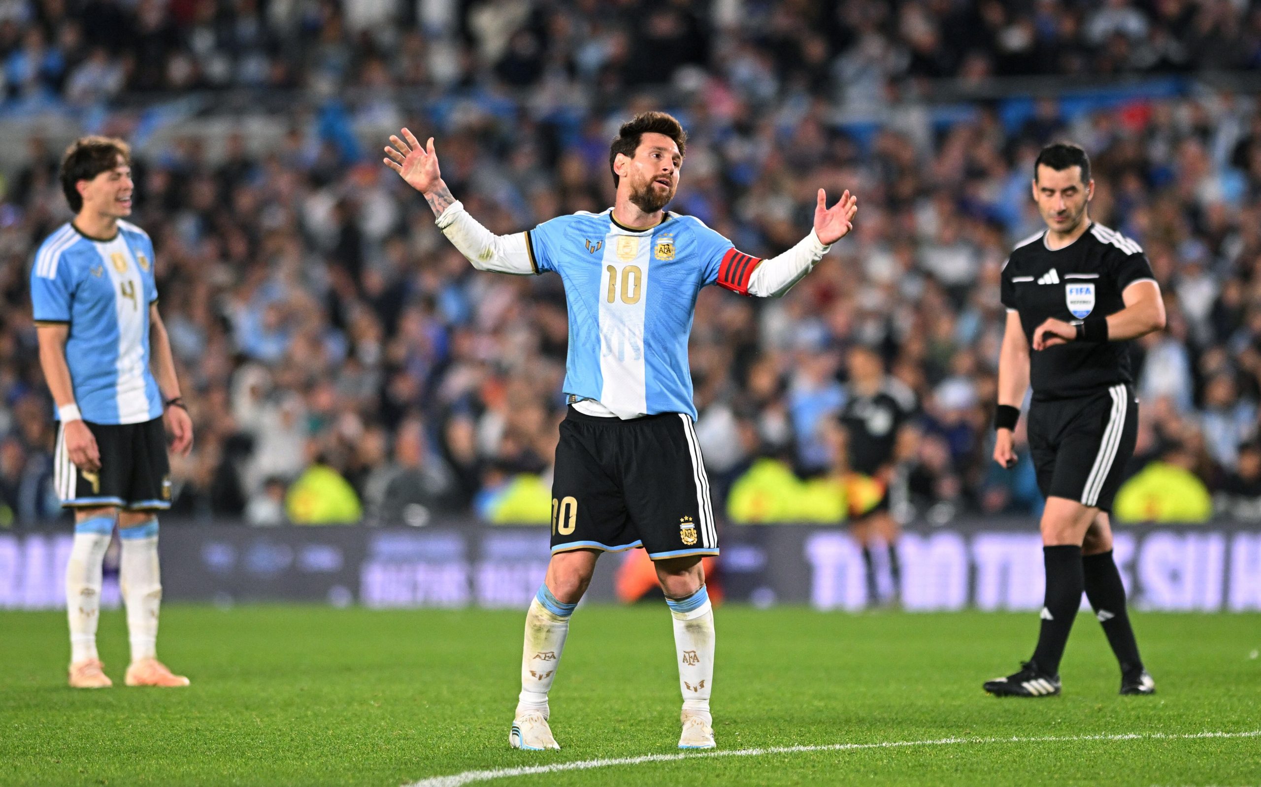 Messi marcó uno de los goles ante Benín (Foto: REUTERS/Rodrigo Valle)