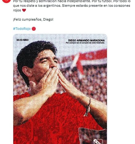 Cumpleaños Maradona: los mensajes y memes para saludar a Diego en su día
