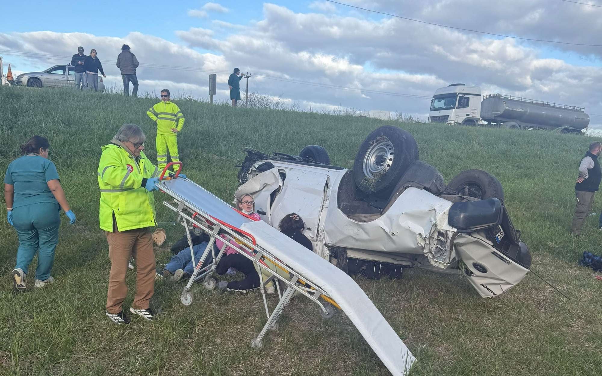 Una seguidilla de accidentes fatales en la ruta 2.