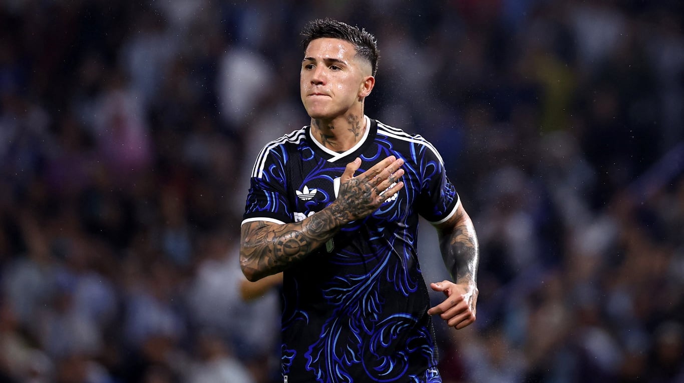 Enzo Fernández volvió a ser titular en la Selección argentina. (Foto: Reuters)