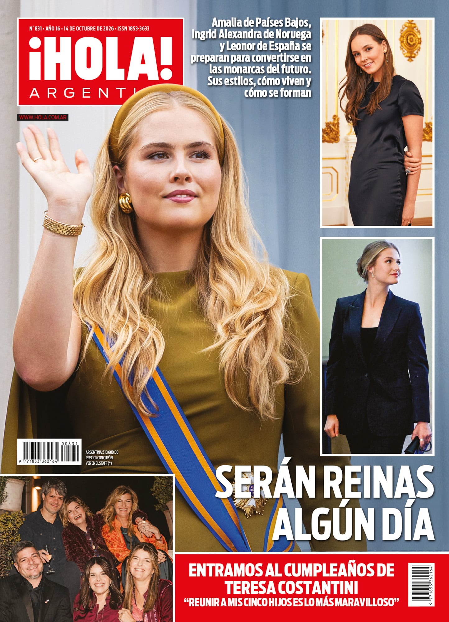 La tapa de revista ¡Hola! de esta semana