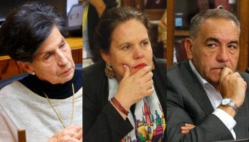 Supuesta «senaturía hereditaria» para Maya Fernández enfrenta a Espinoza y Allende