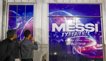 Miami se reunió para la inauguración de la muestra «The Messi Experience»