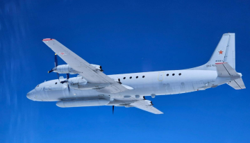 Cazas polacos interceptan el mismo avión ruso sobre el Báltico por segunda vez en una semana