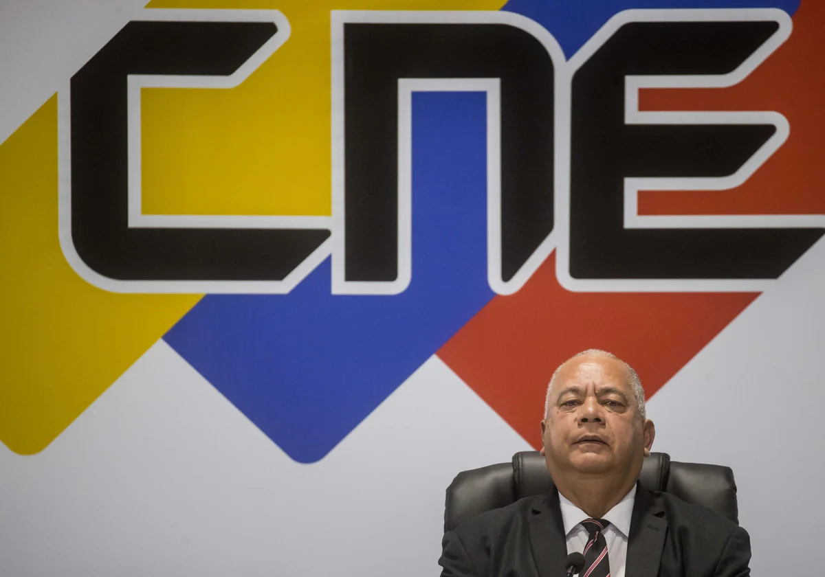 El jefe del CNE venezolano rechaza ofendido la suspensión de sanciones de la UE