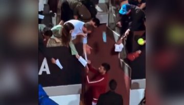 ¡Fue un accidente! Nuevo registro reveló cómo fue el golpe fortuito que recibió Djokovic en Roma