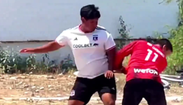 [Video] Equipo amateur mexicano llamó la atención al jugar con camisetas de Colo Colo