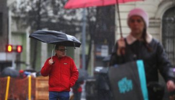 Meteorología prevé inicio de semana «muy frío» y probable aguanieve en Santiago