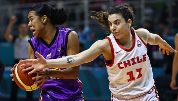 Chile quedó en complicado grupo para el Sudamericano femenino de baloncesto
