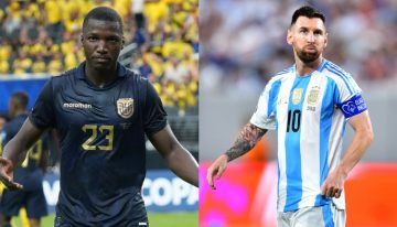 Argentina quiere seguir la defensa de su título ante Ecuador en el inicio de cuartos de Copa América