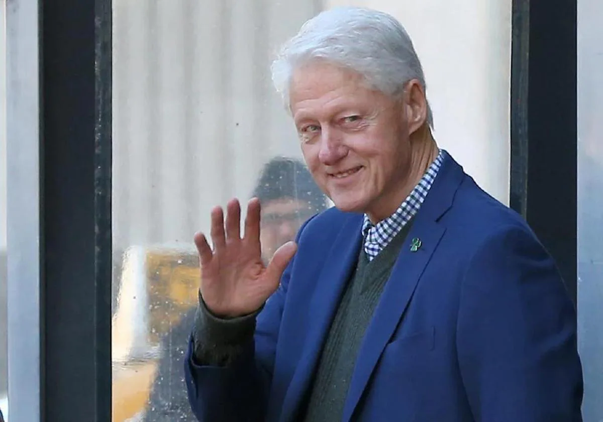 El expresidente de Estados Unidos Bill Clinton, hospitalizado