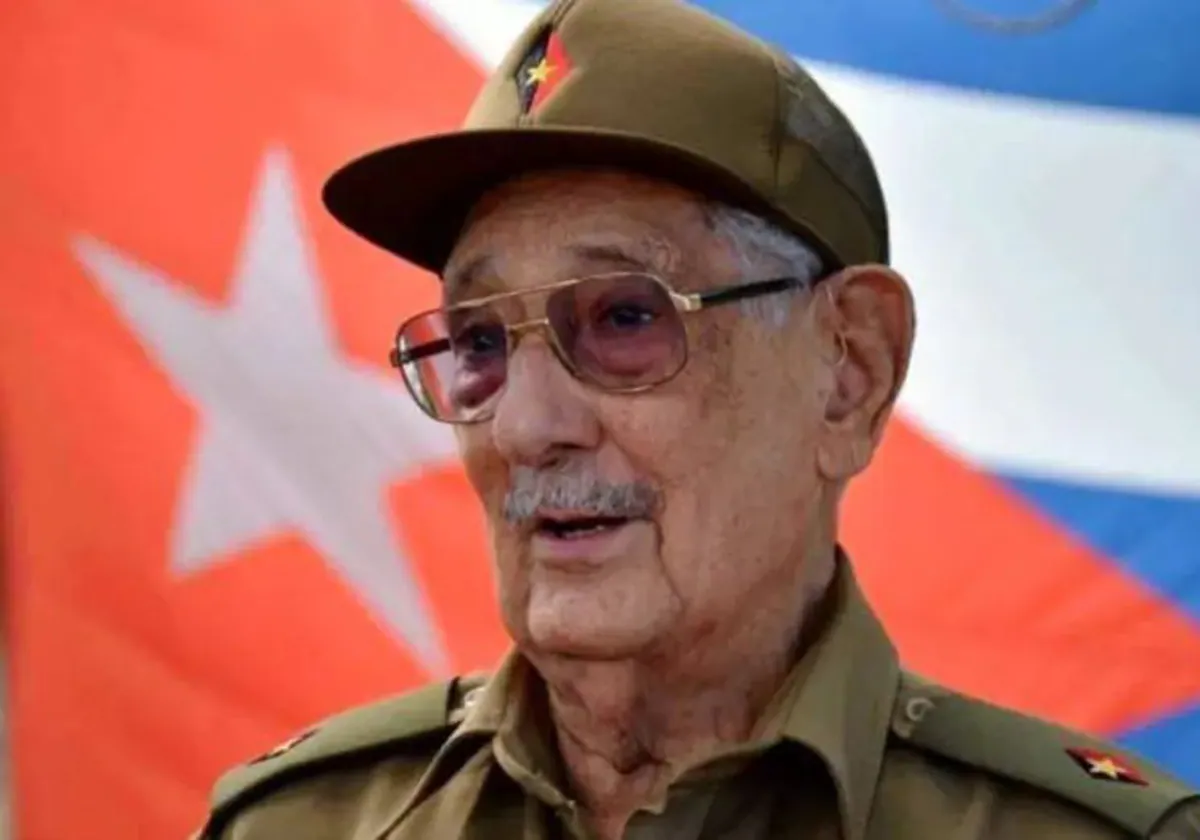 El fallecido comandante cubano Julio Camacho Aguilera