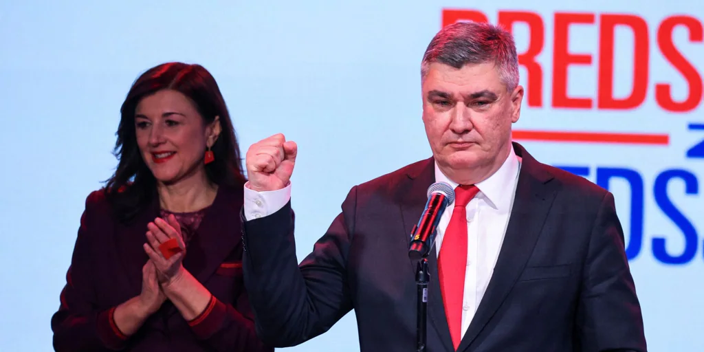 Milanovic arrasa en la primera vuelta de las presidenciales de Croacia, pero irá a segunda vuelta