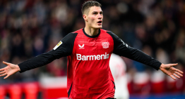 Patrick Schick anotó un póker en la goleada de Bayer Leverkusen ante Friburgo