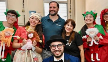 Municipalidad de Providencia entregó regalos de niños del Hospital Calvo Mackenna