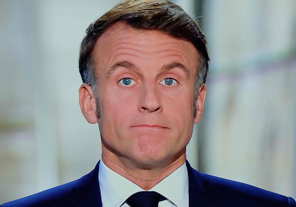 Emmanuel Macron .