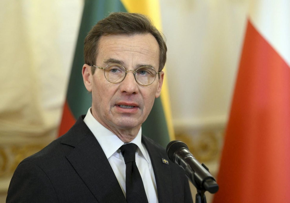 Ulf Kristersson, primer ministro conservador sueco