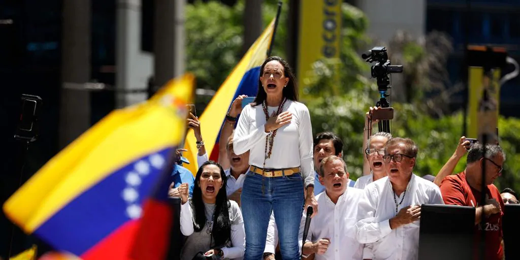 María Corina Machado llama a los venezolanos a las calles un día antes de la investidura de Maduro