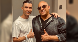 [VIDEO] El encuentro de Cristiano Ronaldo y Vin Diesel que se volvió viral