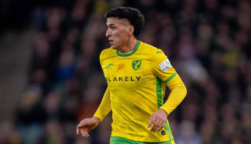 Marcelino Núñez fue titular en el agónico triunfo de Norwich ante Coventry