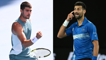 Alcaraz y Djokovic se citaron para los cuartos de final del Abierto de Australia