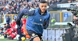 Desde Italia aseguran que Alexis Sánchez será suplente en el duelo entre Udinese y Roma