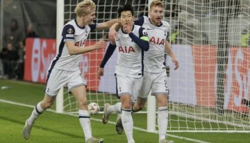 Tottenham batió a Hoffenheim en Alemania y se acercó a octavos de la Europa League