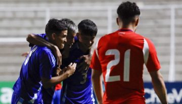 Argentina barrió con La Roja sub 20 de Nicolás Córdova en La Calera