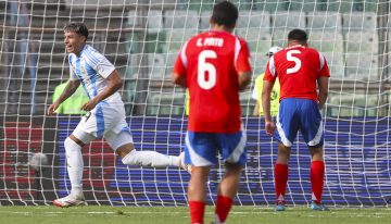 La Roja inició con un traspié ante Argentina en el hexagonal final del Sudamericano sub 20