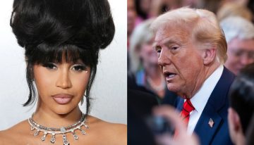 Cardi B culpa a Trump por sus tacones dañados en el Super Bowl y exige a su tío deportado de vuelta