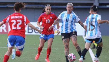 Chile cayó ante Argentina en amistoso femenino