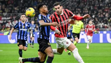 Inter derrumbo el muro de AC Milan y rescató un punto de un frenético derbi