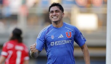 Montes expresó felicidad por su primer gol con la U: Es mérito y sacrificio