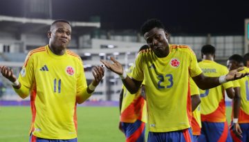 Colombia goleó a Paraguay y tomó el liderato en el hexagonal final del Sudamericano Sub 20