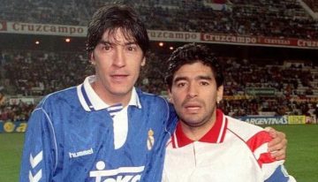 Iván Zamorano: Maradona es lo más grande que ha entregado el fútbol