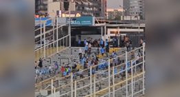 Barristas de Colo Colo atacaron con proyectiles a hinchas de O'Higgins en el Monumental