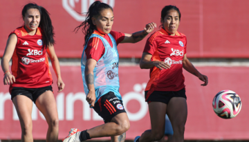 La Roja Femenina tuvo su segunda práctica de cara a los amistosos con Argentina