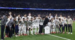 Marcelo fue homenajeado por Real Madrid en el «Santiago Bernabéu»