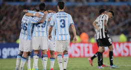 Los goles de Vietto y Martínez guiaron a Racing contra Botafogo en el inicio de la Recopa