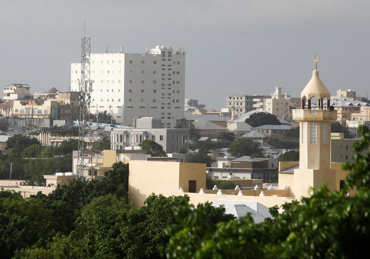 Vista de Mogadiscio, capital de Somalia