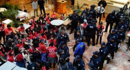 Casi un centenar de detenidos por protestar en la Torre Trump contra el arresto de un activista propalestino