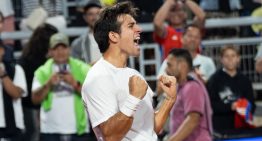 El estreno de Cristian Garin en la qualy de Indian Wells