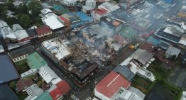 Gobierno anuncia ayudas para locatarios afectados por devastador incendio en Ancud