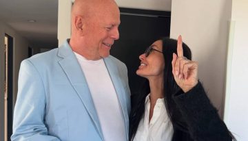 Bruce Willis celebró sus 70 años bailando con Demi Moore