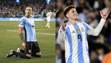 Uruguay y Argentina protagonizan partido estelar en las Clasificatorias