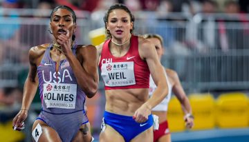 [VIDEO] La carrera de Martina Weil para ubicarse cuarta del mundo en 400 metros