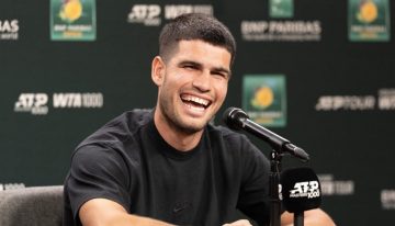 Alcaraz y el reto de ganar por tercera vez Indian Wells: «Estoy aquí para asumir esa presión»