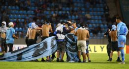 Duelo de Iquique y U. Española fue suspendido por invasión de hinchas