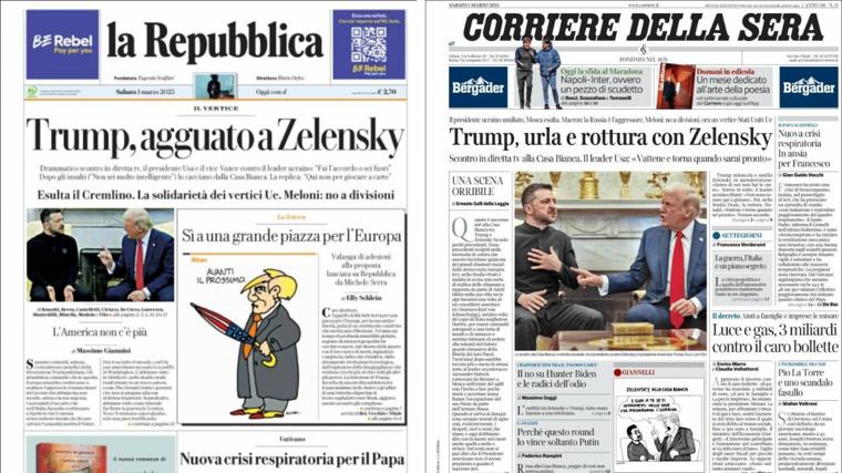 Portadas en Italia